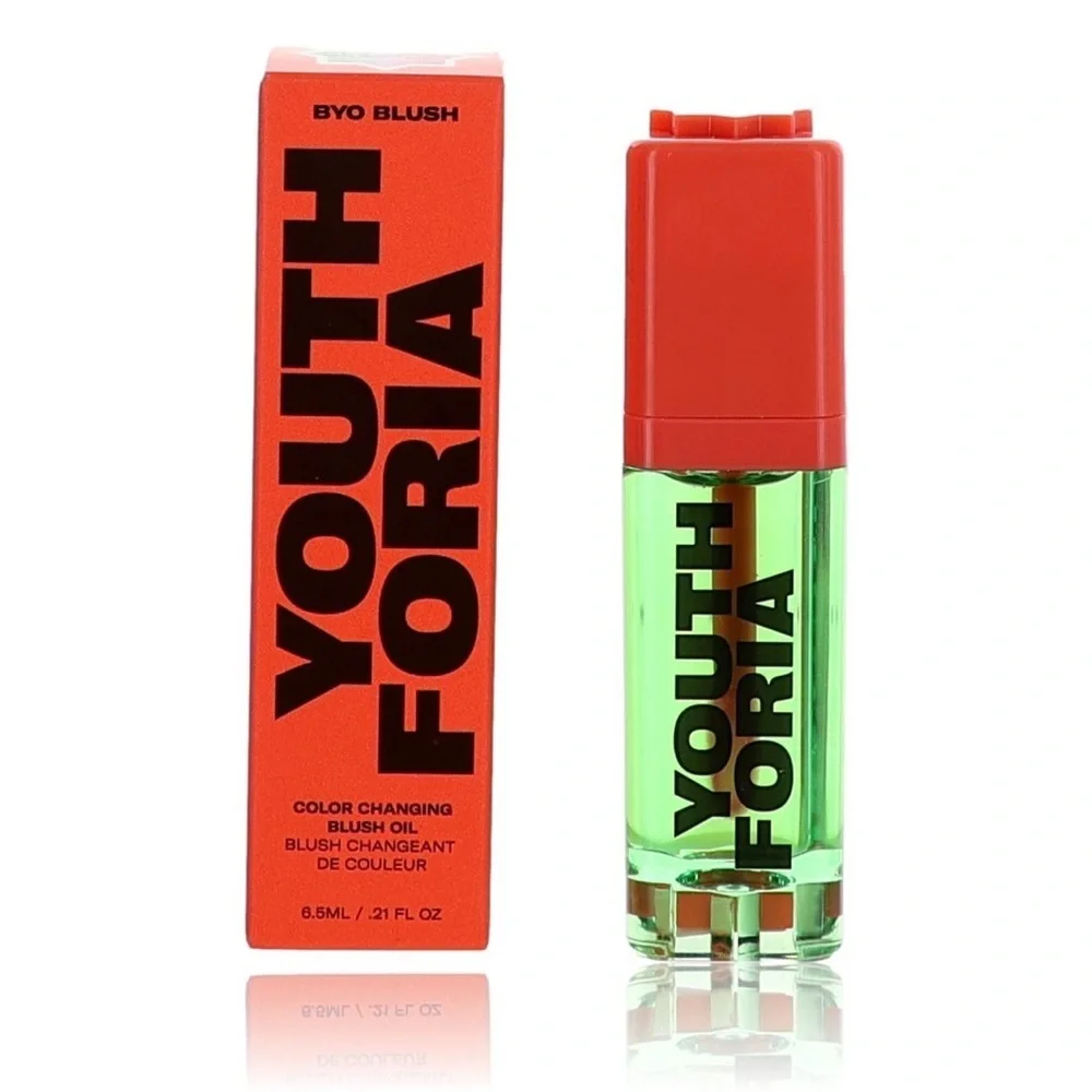 🌸 Youthforia BYO Blush Oil – “Chemical Reaction” ✨ Color-Changing Blush – NIB